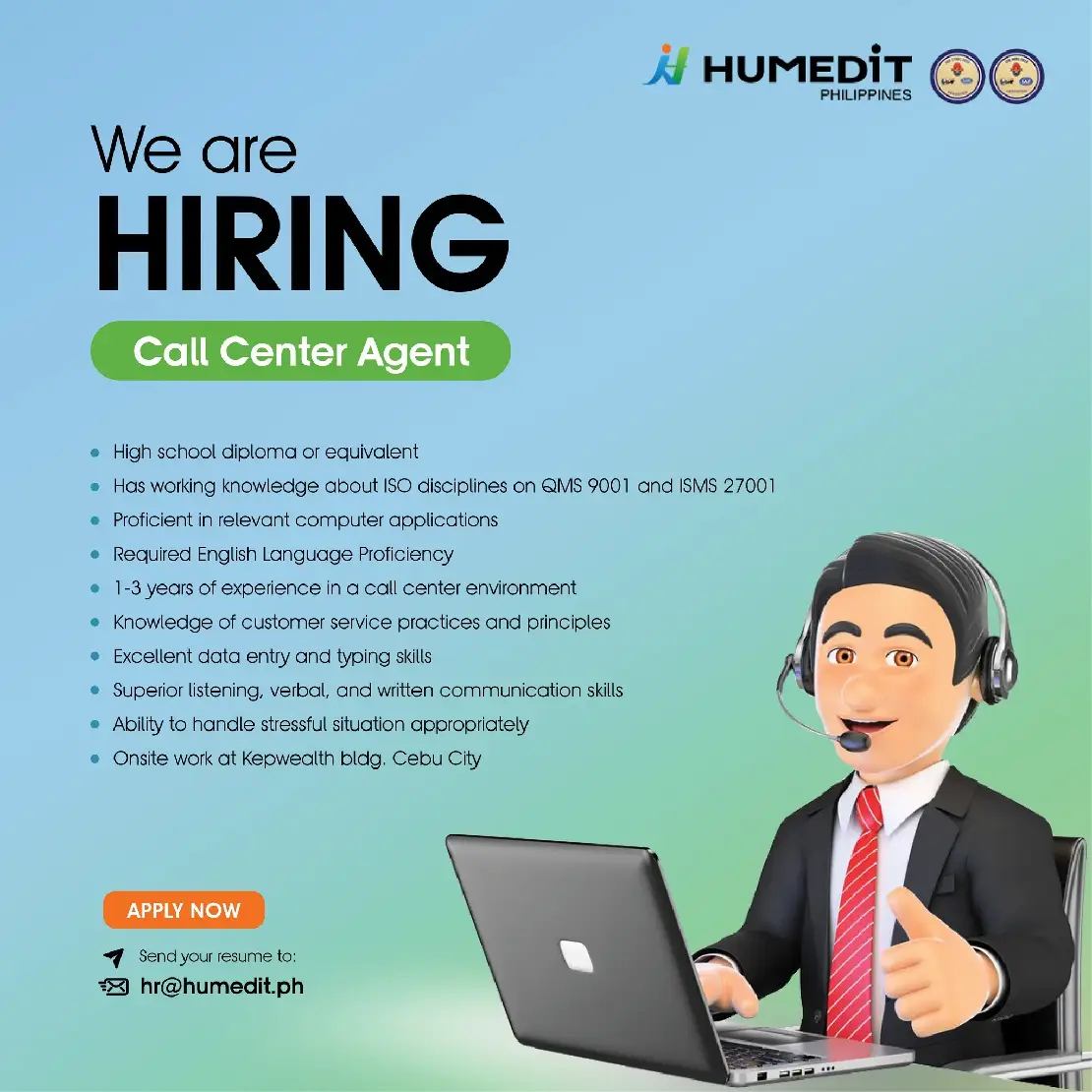 Call Center Hiring