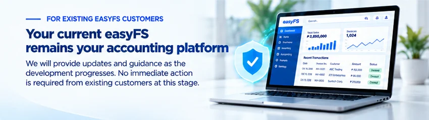easyFS readiness guidance for existing customers